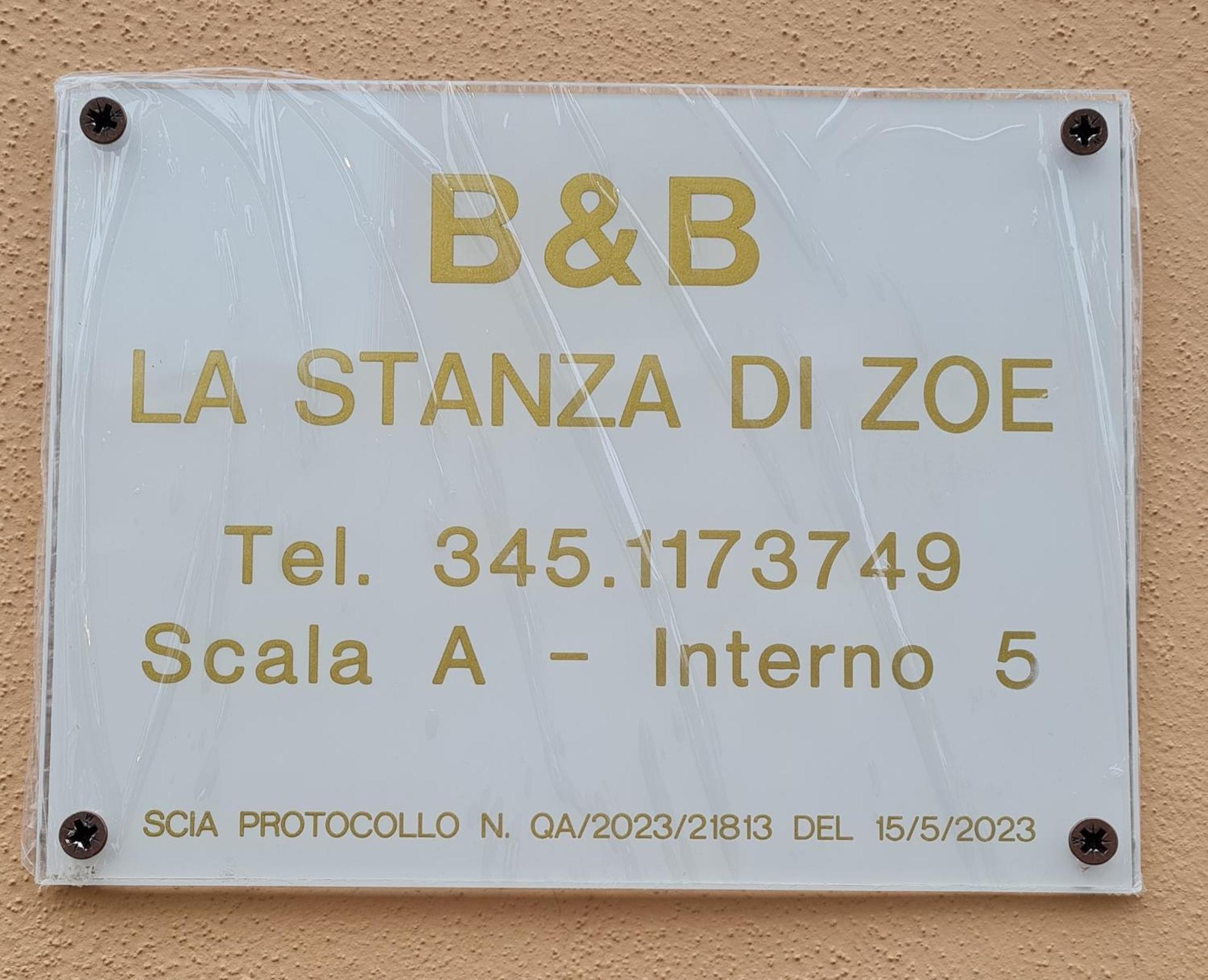 B&B La Stanza Di Zoe Roma Ngoại thất bức ảnh